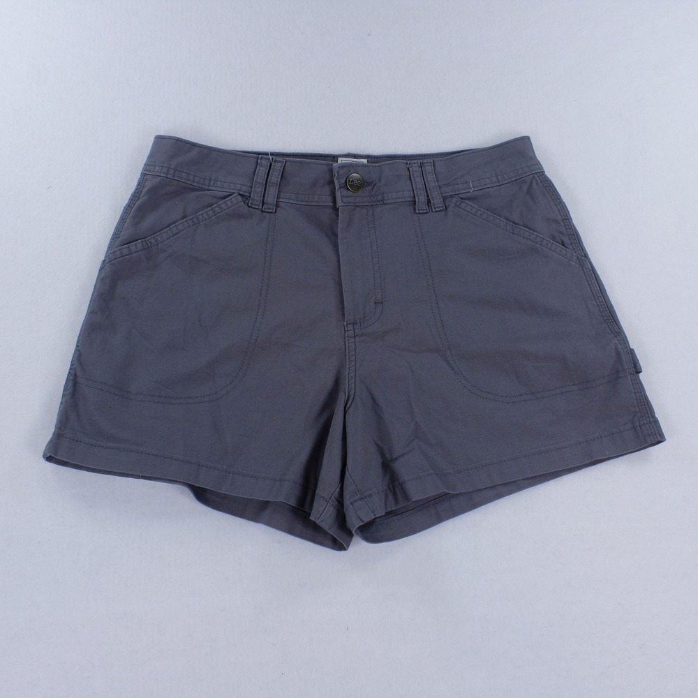 Lee Workwear Carpenter Shorts Gray Women's Size 10 Medium Utility Outdoor